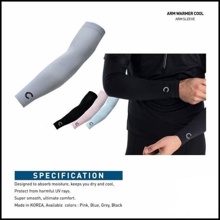 Arm Warmer Cool Arm Sleeve Black