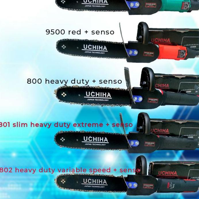 ➱ mesin gerinda uchiha uciha gurinda grinda grinder angle senso mini adapter chainsaw gergaji kayu ➢