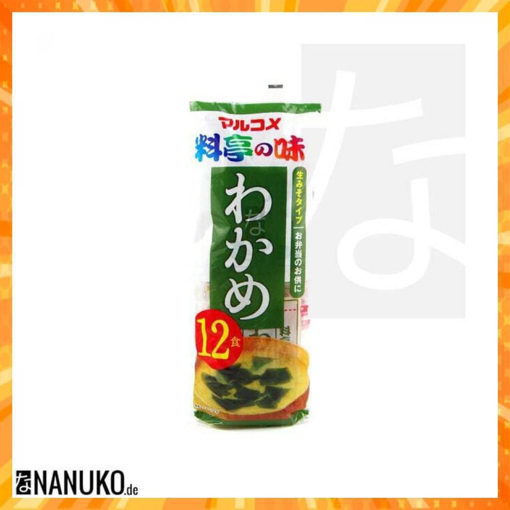 

MARUKOME JAPAN MISO WAKAME INSTANT MISO SOUP MIX SUP INSTANT JEPANG
