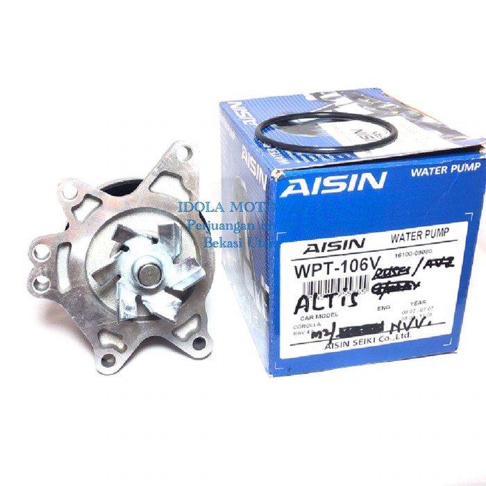 Water pump pompa air corolla altis WPT-106V merk aisin -ASLI-