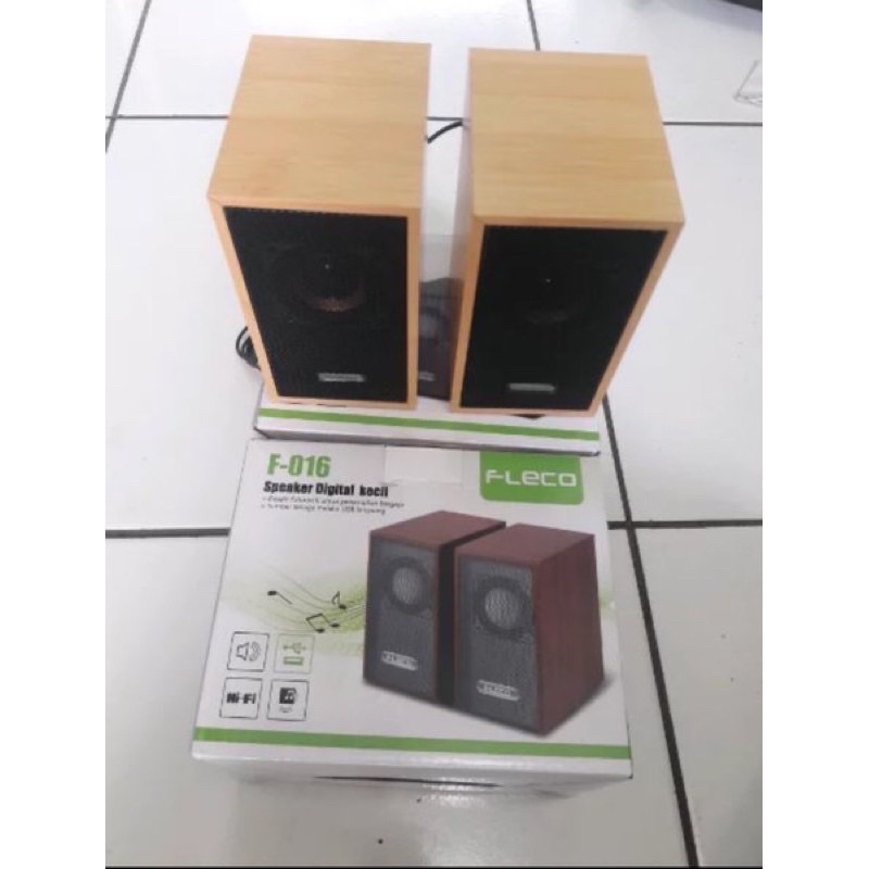 bayar cod SPEAKER KOMPUTER - speaker FLECO F-16 - speaker fleco f16