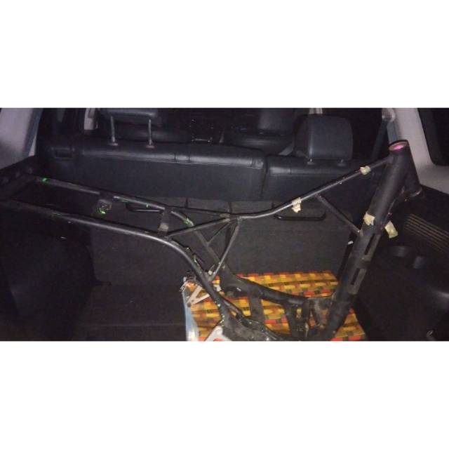 Rangka + footstep drag Mio + segitiga stang (T)