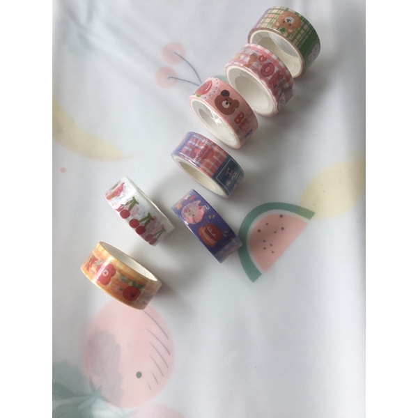 

Washi Tape | Masking Tape Bear Love Hello