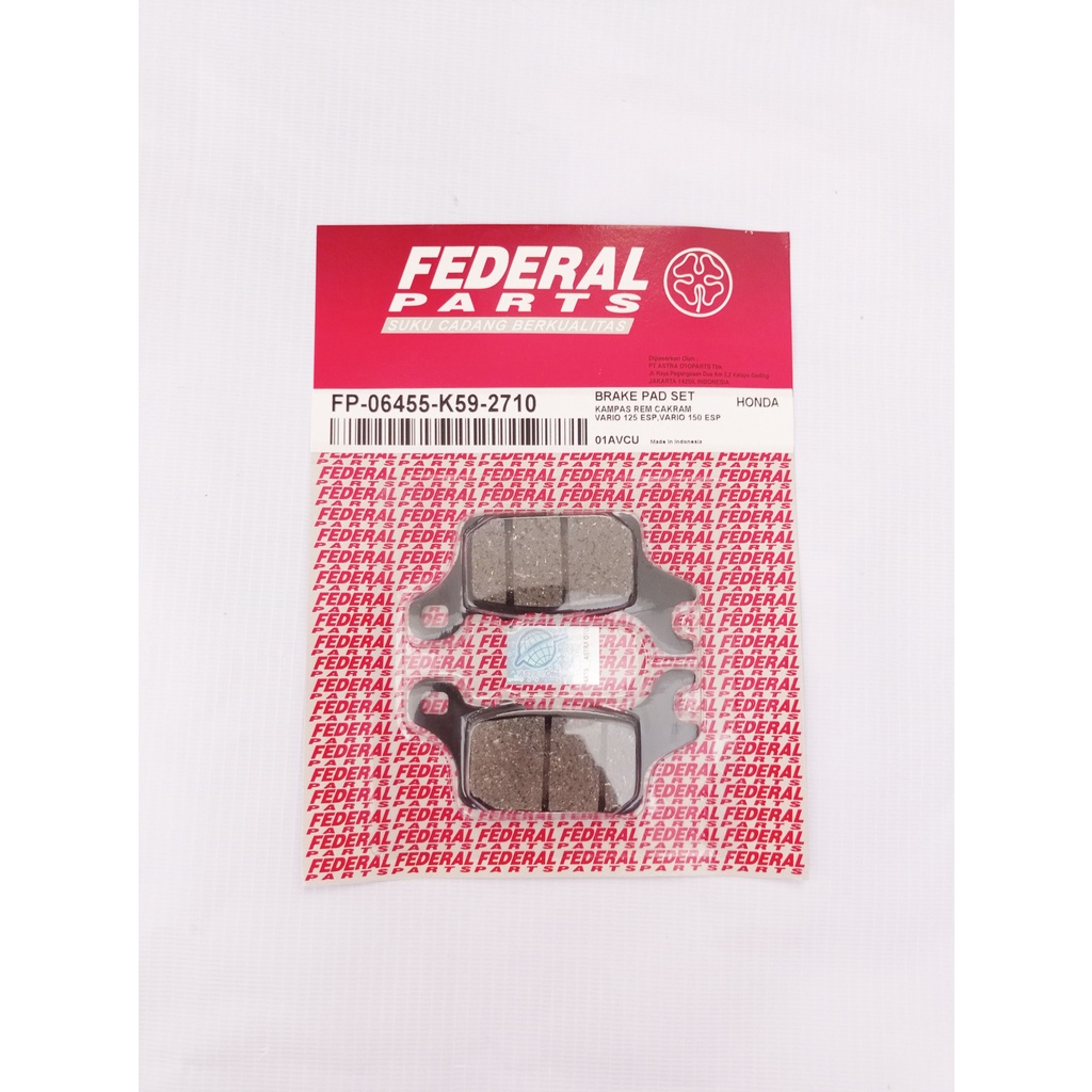 KAMPAS REM FP-06455-K59-2710 FEDERAL ORIGINAL KAMPAS REM VARIO ESP MURAH