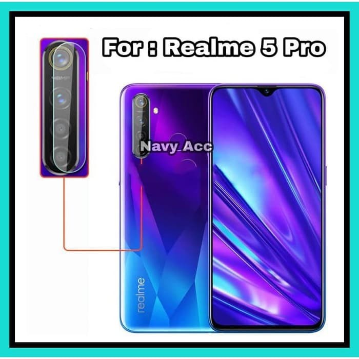 Tempered Glass Kamera REALME 5 - Realme 5 Pro - Pelindung Kamera Realme