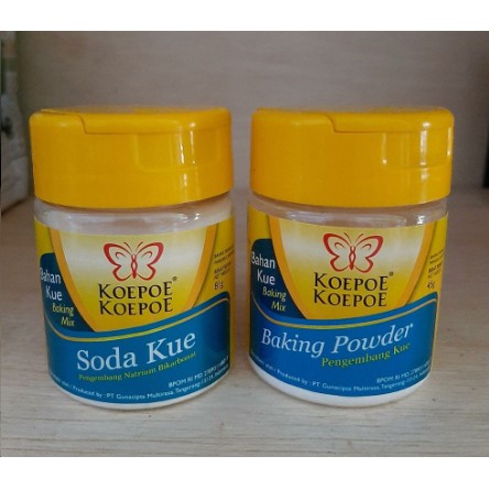 Kupu Kupu (soda kue dan baking powder) - koepoe koepoe bahan baking