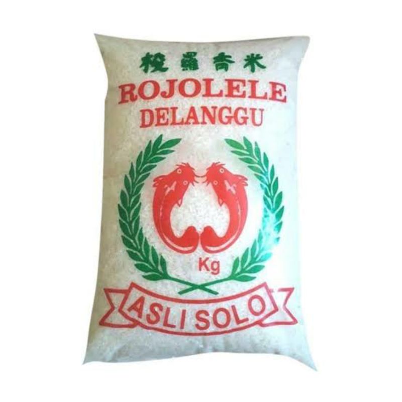 Beras RojoLele Delanggu 5 kg Pulen