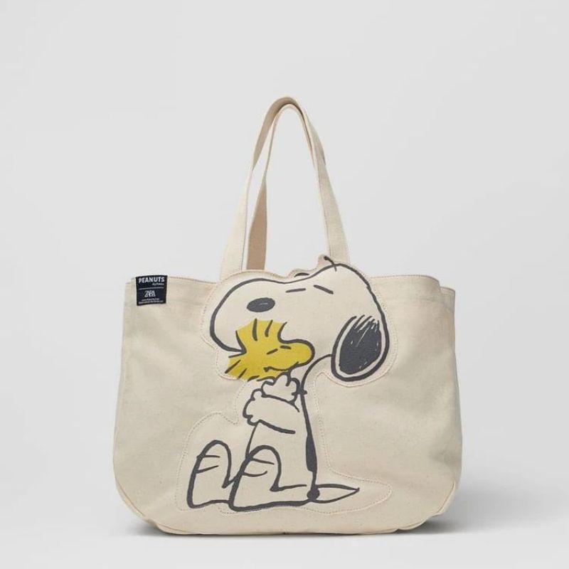 ZRA PEANUTS TOTE BAG