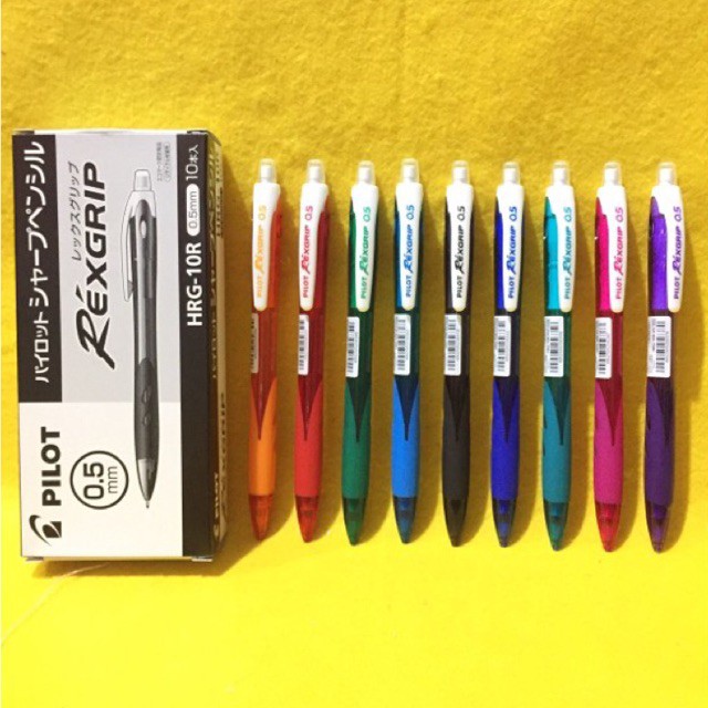 

Pensil mekanik Pilot Rexgrip HRG-10R 0.5mm (1 pcs)