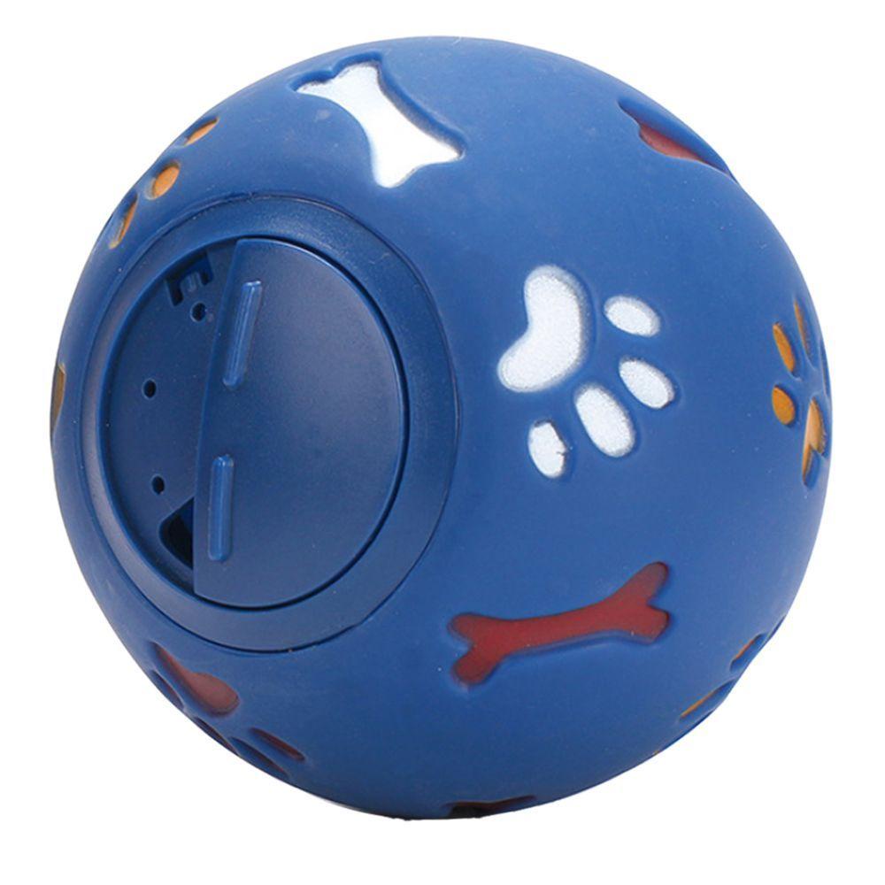 REBUY Rebuy Dog Ball Toys Puzzle Resistant Shrieking Dispenser Interaktif Mencicit Anjing Membersihkan Kebocoran Makanan