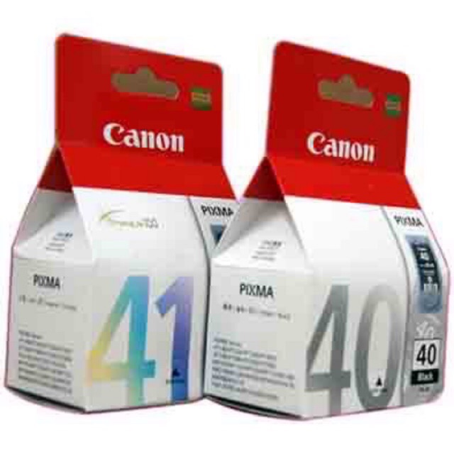 Cartridge Canon PG-40 Black dan CL-41 color