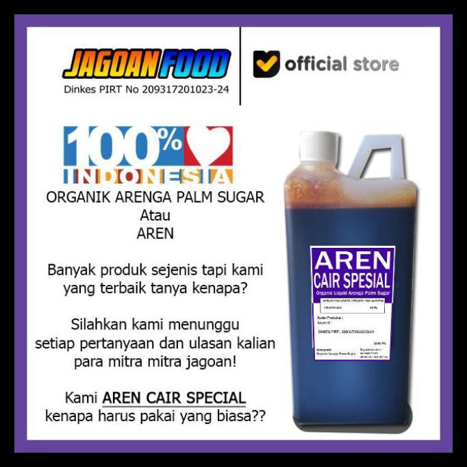 

THE BEST SELLER GULA AREN CAIR SPECIAL MIX PREMIUM QUALITY UNTUK KOPI TEH SUSU BROWN SUGAR GULA