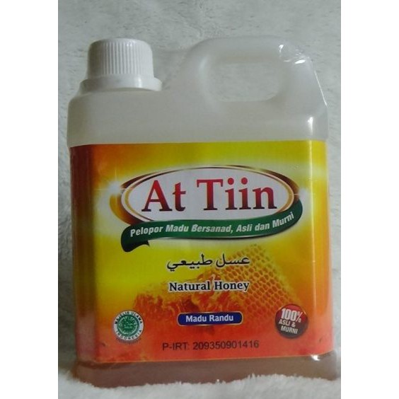 

Multiflora Madu Sehat Bersanad berkhasiat At Tiin 1kg asli alami murni terpercaya aman murah mantap