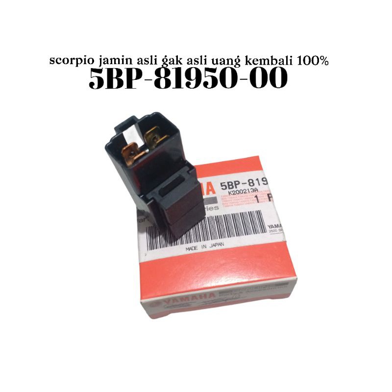 relay stater assy scorpio original ygp