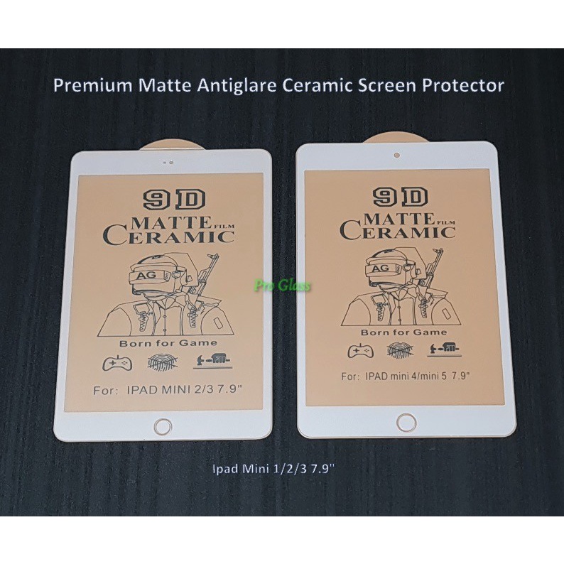 Ipad Mini 1 / 2 / 3 / 7.9&quot; Matte Anti Glare Shock Ceramic Screen Protector