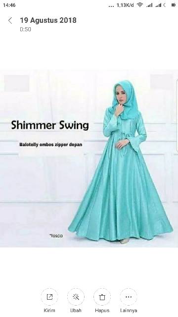 Shimmer swing