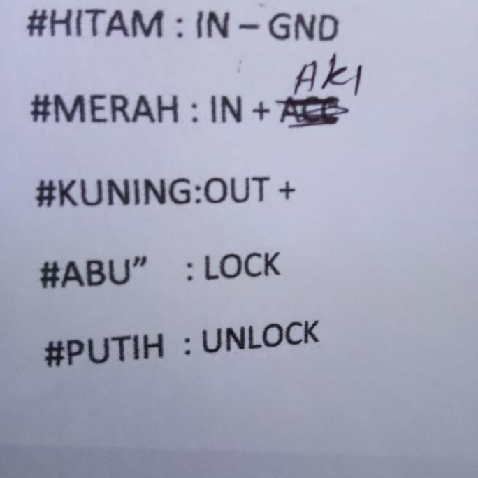 AVRIL - MODUL FOGLAMP WELCOME LIGHT FOLLOW ME HOME