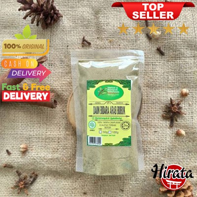 

100GRAM DAUN BIDARA ARAB BUBUK ASLI OBAT HERBAL JAMU BUMBU DAPUR MASAK ALAMI REMPAH JSR BUBUK