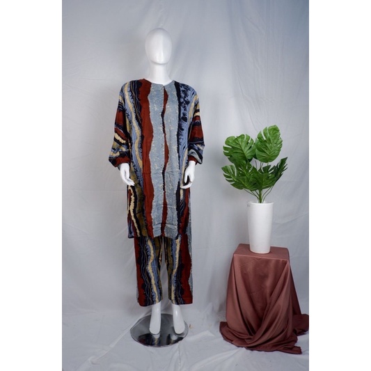 Setelan/Oneset Tunik Rayon Premium