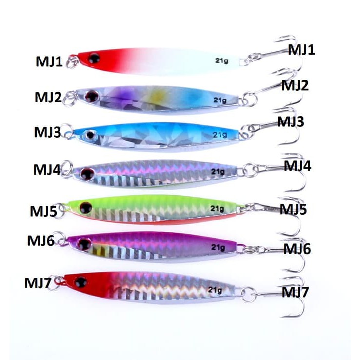 SALE   Metal Jig Lure 7CM 21G Fishing Spoon Lure Metal Jig Casting Terbaik