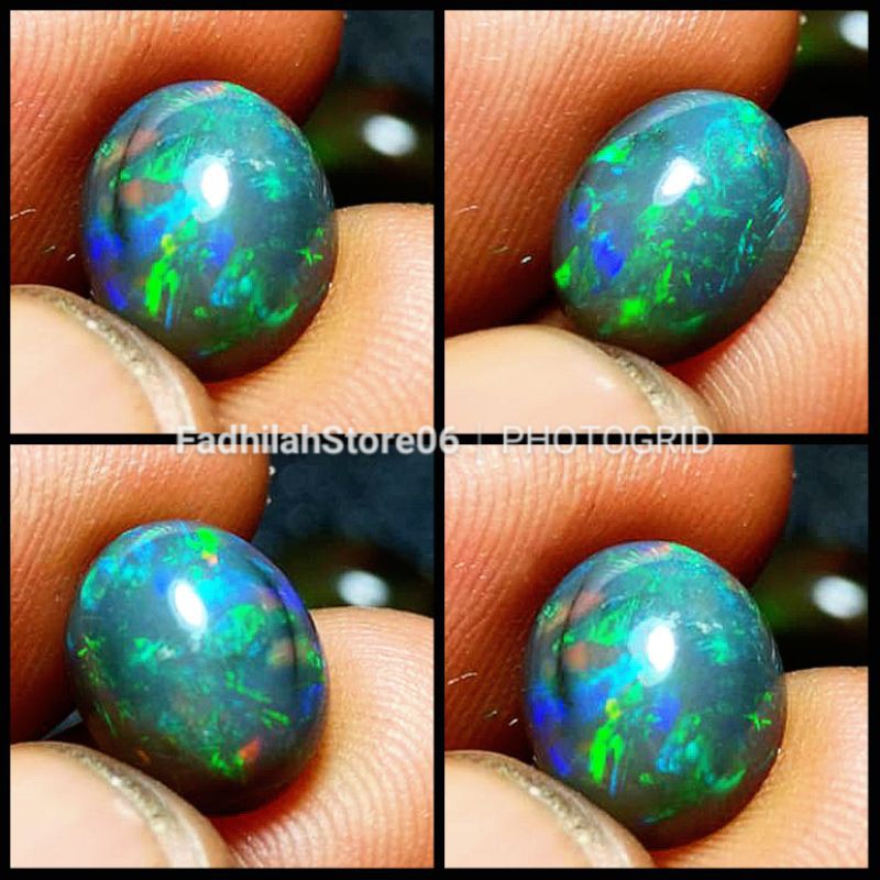 [COD] NATURAL BLACK OPAL KALIMAYA JARONG AFRIKA LOSTONE