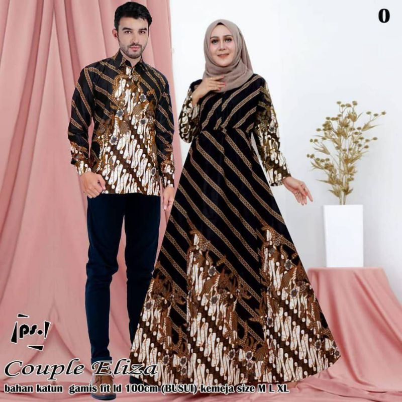 Cople Batik Gamis jumbo