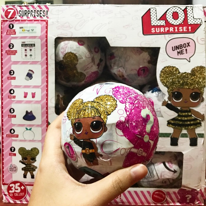 Item - LOL GLITTER PUTIH KW SUPER GROSIR / replika surprise mainan supplier - [DNY]