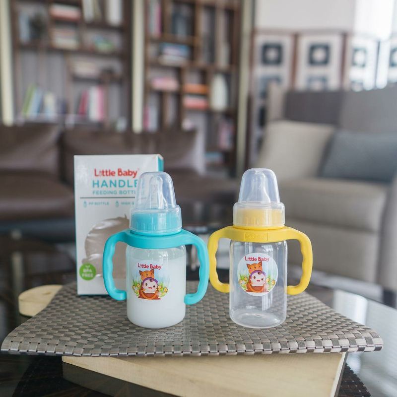 Little Baby Handle Feeding Bottle 120ml
