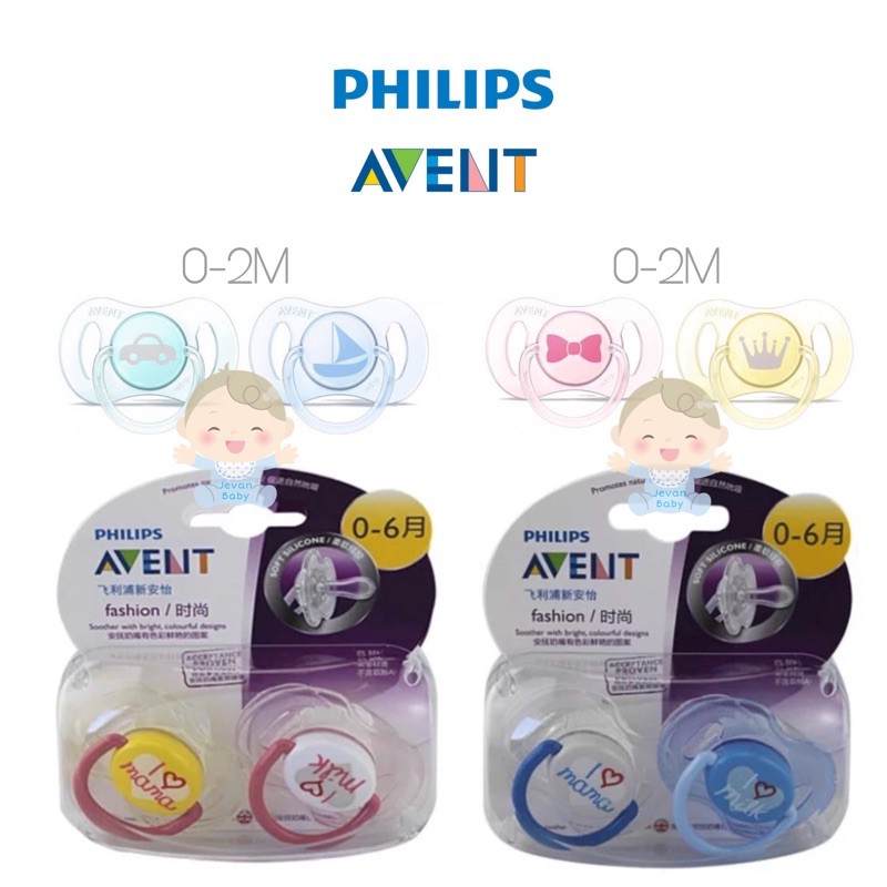 Avent Soother 0-2M (Newborn) 0-6M 6-18M 18M+