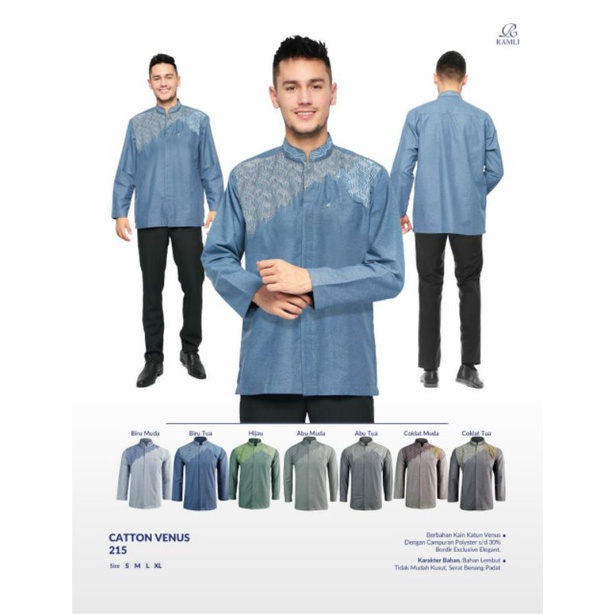 Baju Koko Ramli Venus 215