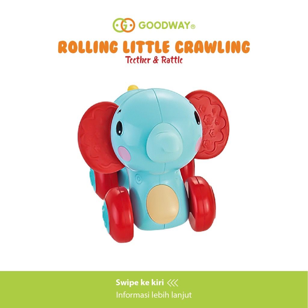 Mainan Anak - Goodway Rolling Animal Series / Mainan Edukasi Anak