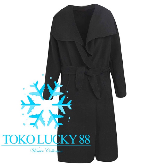 IMPORT MOLLAD Coat Wool Long Mantel Coat Wool Polyester Winter Musim Dingin