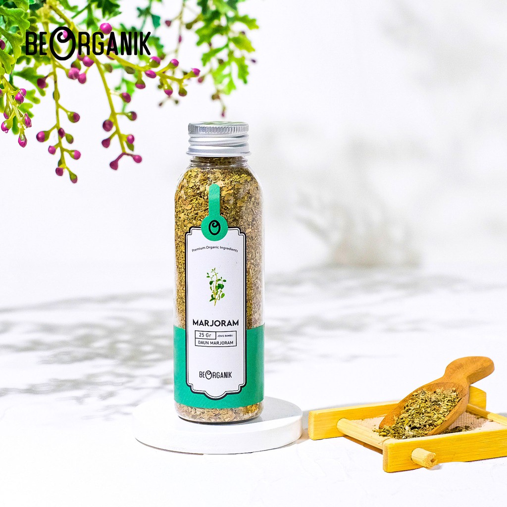 

Boerganik Dried Marjoram Leaves / Daun Marjoram 25gr