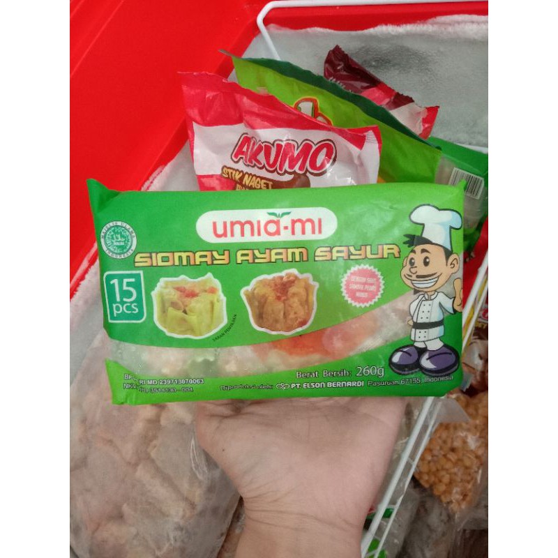 

UMIAMI SIOMAY AYAM VEGGIE SAYUR ISI 15 260 GR