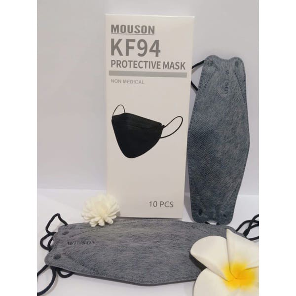 MASKER KF94 MOUSON / MASKER 4 LAPIS (ISI 10 PCS PER BUNGKUS)