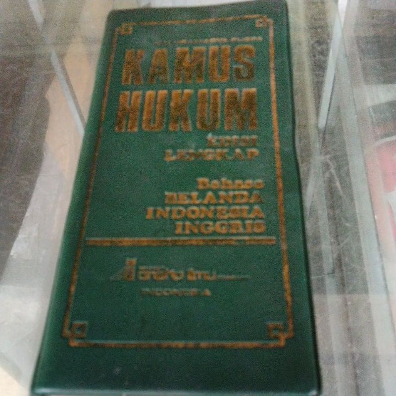 KAMUS HUKUM BAHASA BELANDA,INDONESIA, INGGRIS(ori)