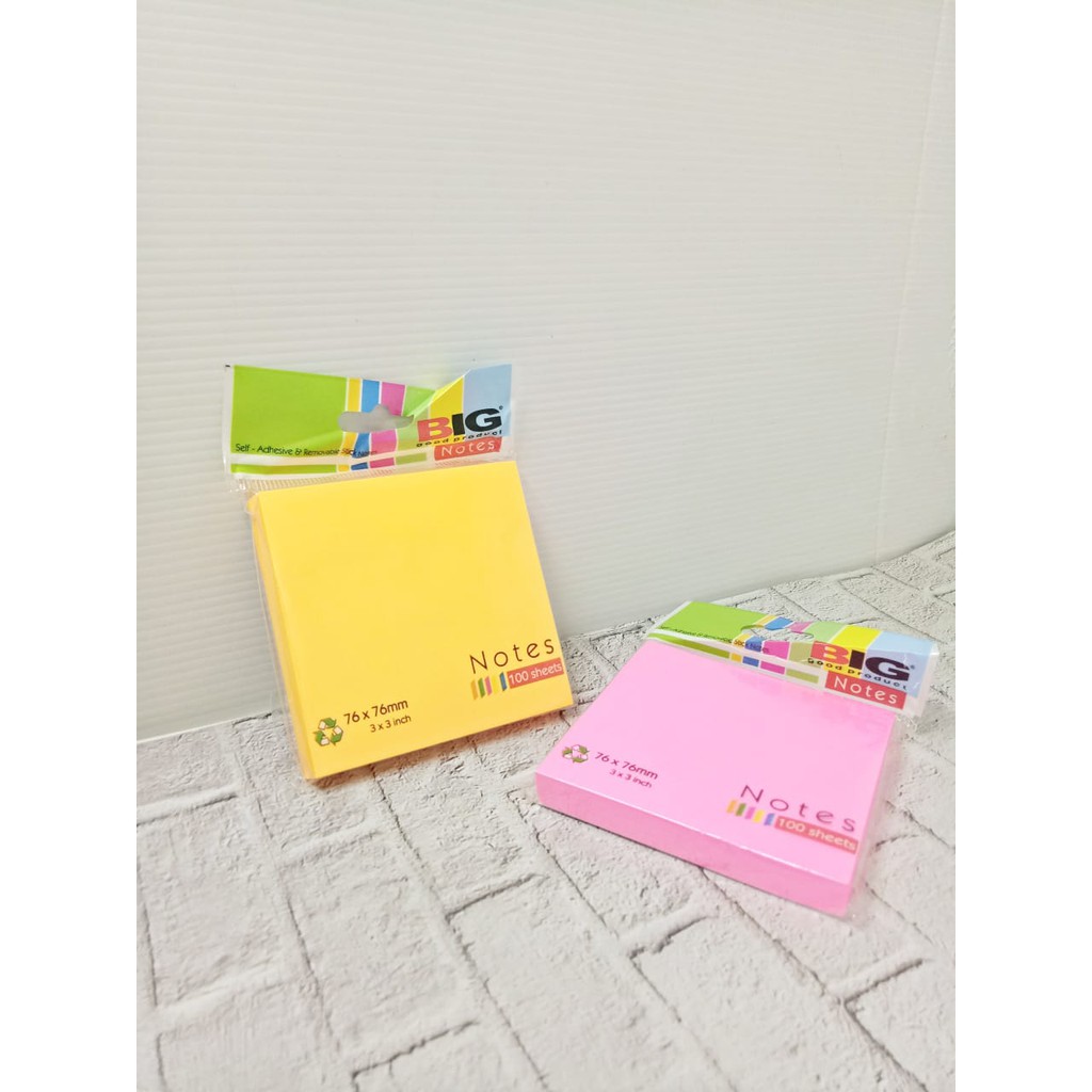 

Sticky Notes BIG 76x76 Mm 1 Warna
