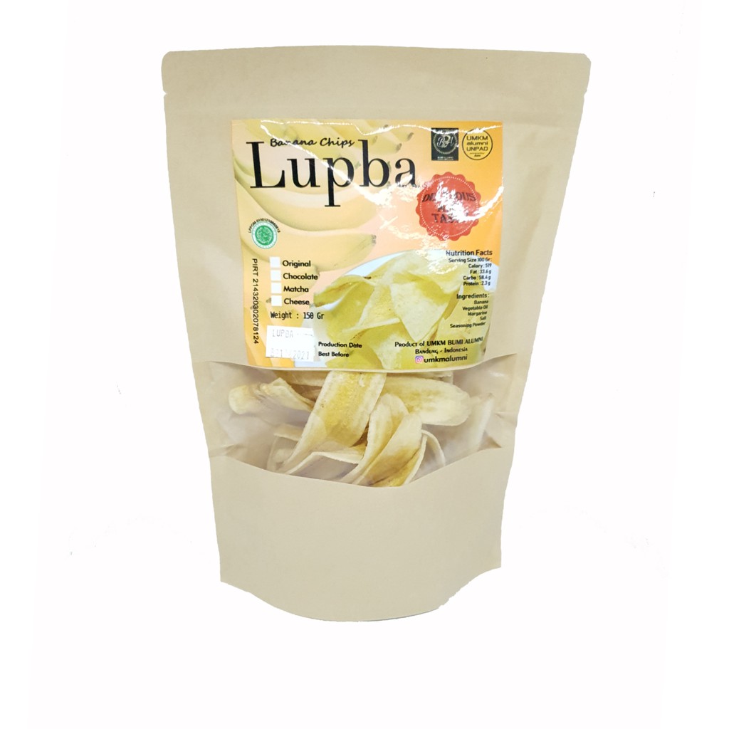 

Lupba - Keripik Pisang - 150 gram