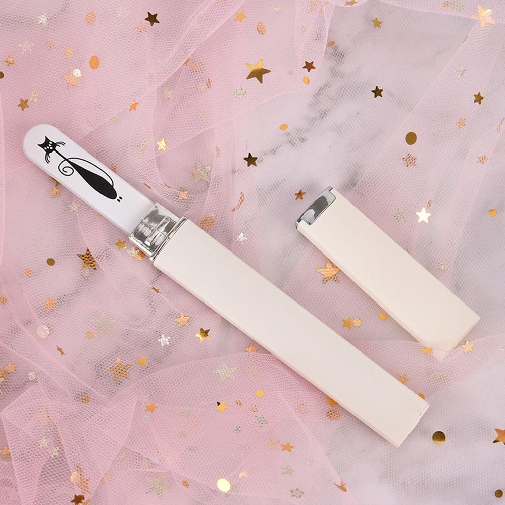 Mxbeauty Alat Kikir Kuku Bahan Kaca Warna Putih Untuk Salon Kecantikan