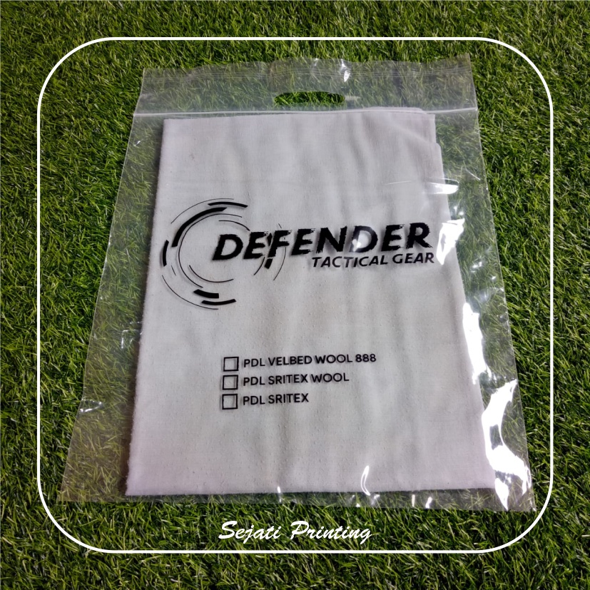 

Sablon Plastik Murah 35x38cm + 7cm, FREE DESAIN - SEJATIPRINTING - Klip Pound