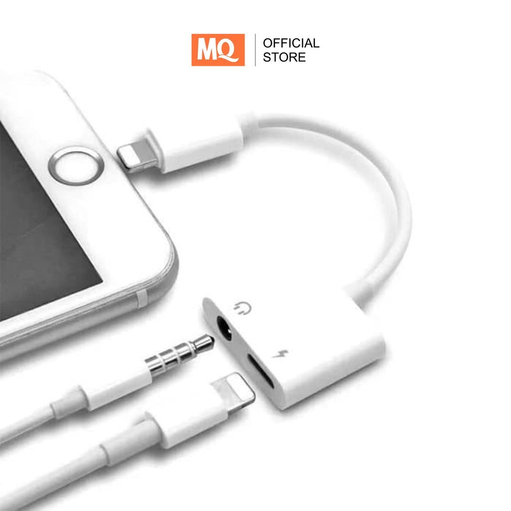 MQ Kabel Adapter Konektor Jack 3.5mm untuk Lightning