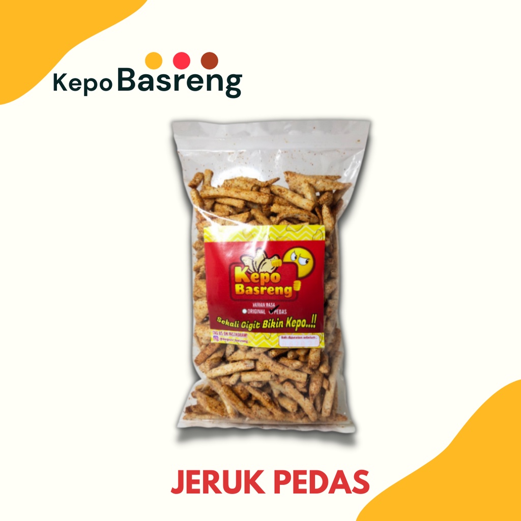 

Basreng Jeruk Pedas Kepo (Best Seller)