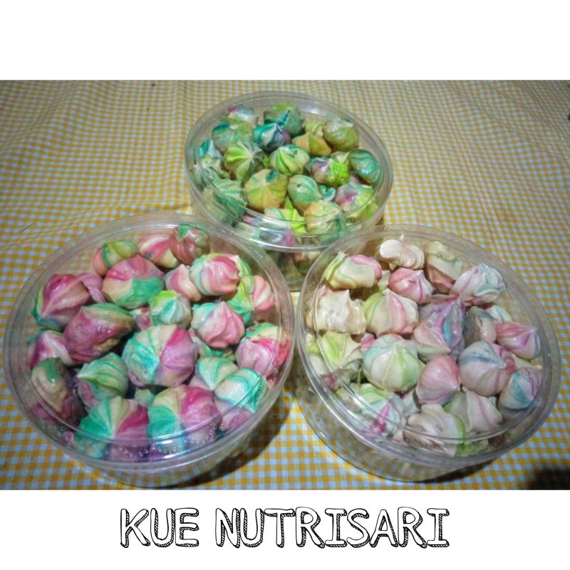 

KUE KERING//NUTRISARI RAINBOW//HOME MADE//500gram