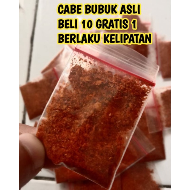 CABE BUBUK ASLI ( pelangkap baso aci dan seblak )