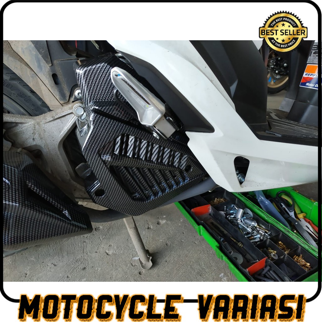 Cover radiator carbon vario 150 keyless NEMO