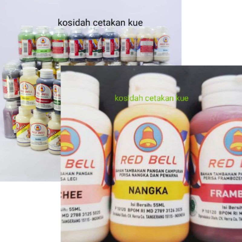 

Perisa makanan red bell / penguat pewarna makanan/bahan tambahan pewarna makanan/penyedap kue