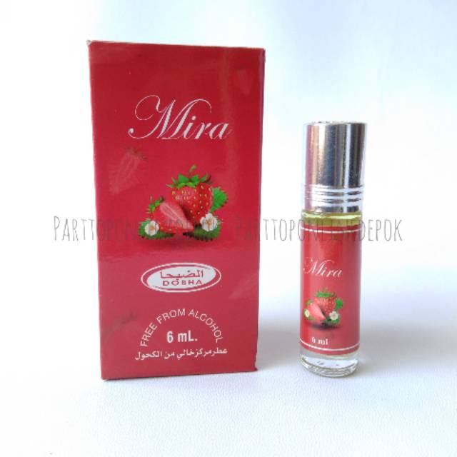 Parfum Minyak Wangi Dobha Aroma Mira Strawberry 6ml Original