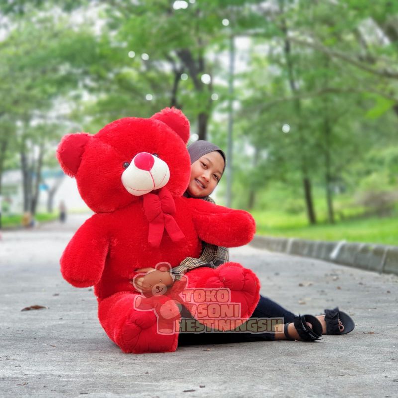 boneka teddy bear SNI pita dasi