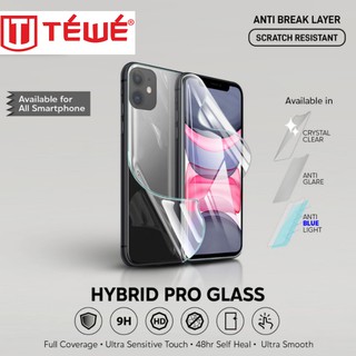 Hydrogel TEWE Hybrid Pro Anti Break Screen Protector Handphone Full Cover For All Brand All Varian