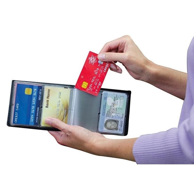 

DOCUMENT ORGANIZER | WONDER WALLET RFID BLOCKER 24 CARD HOLDER - DOMPET KARTU SERBAGUNA | OFFICE &